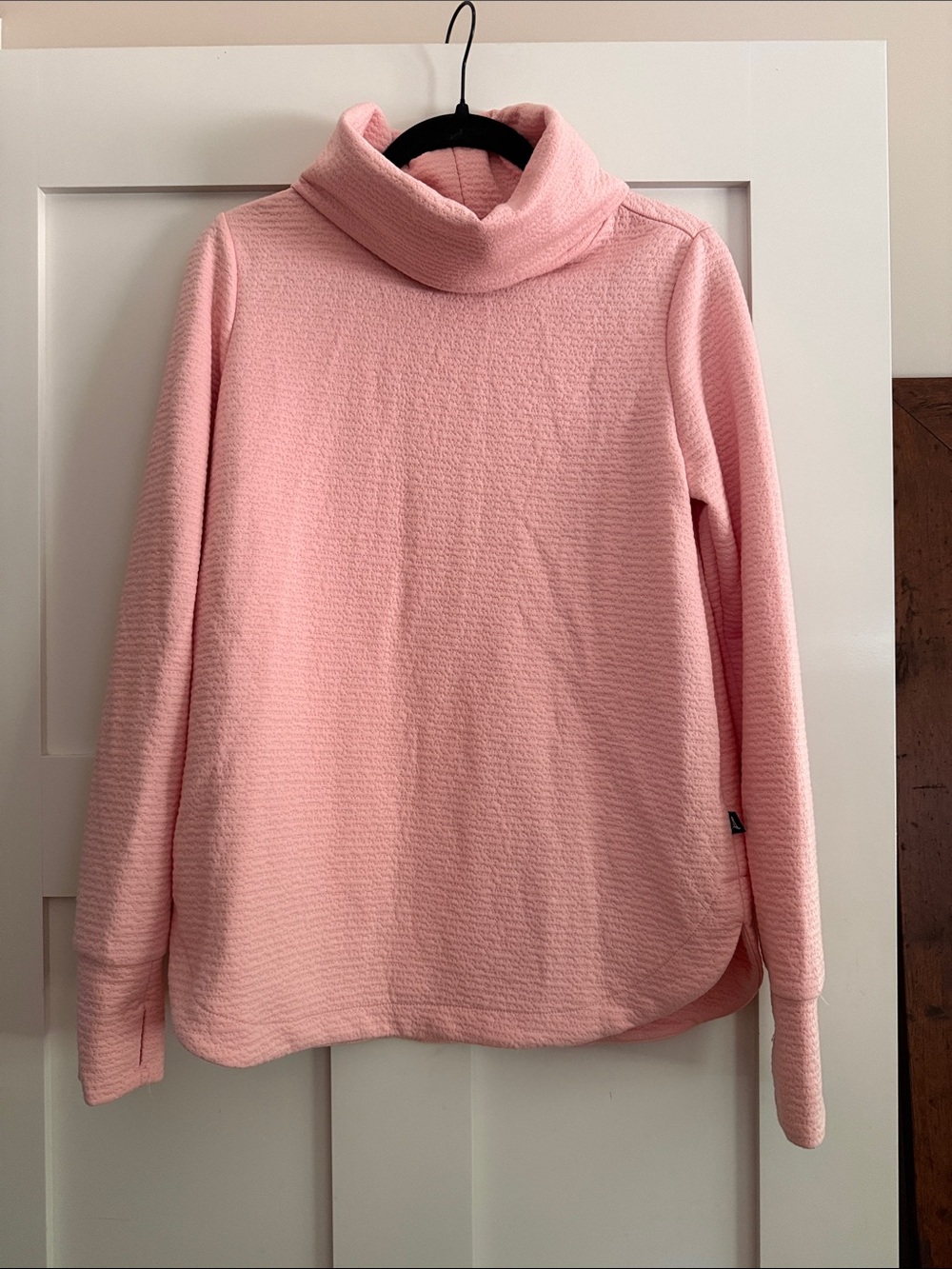 Land’s End NWOT Textured Women's Turtleneck Sweatshirt